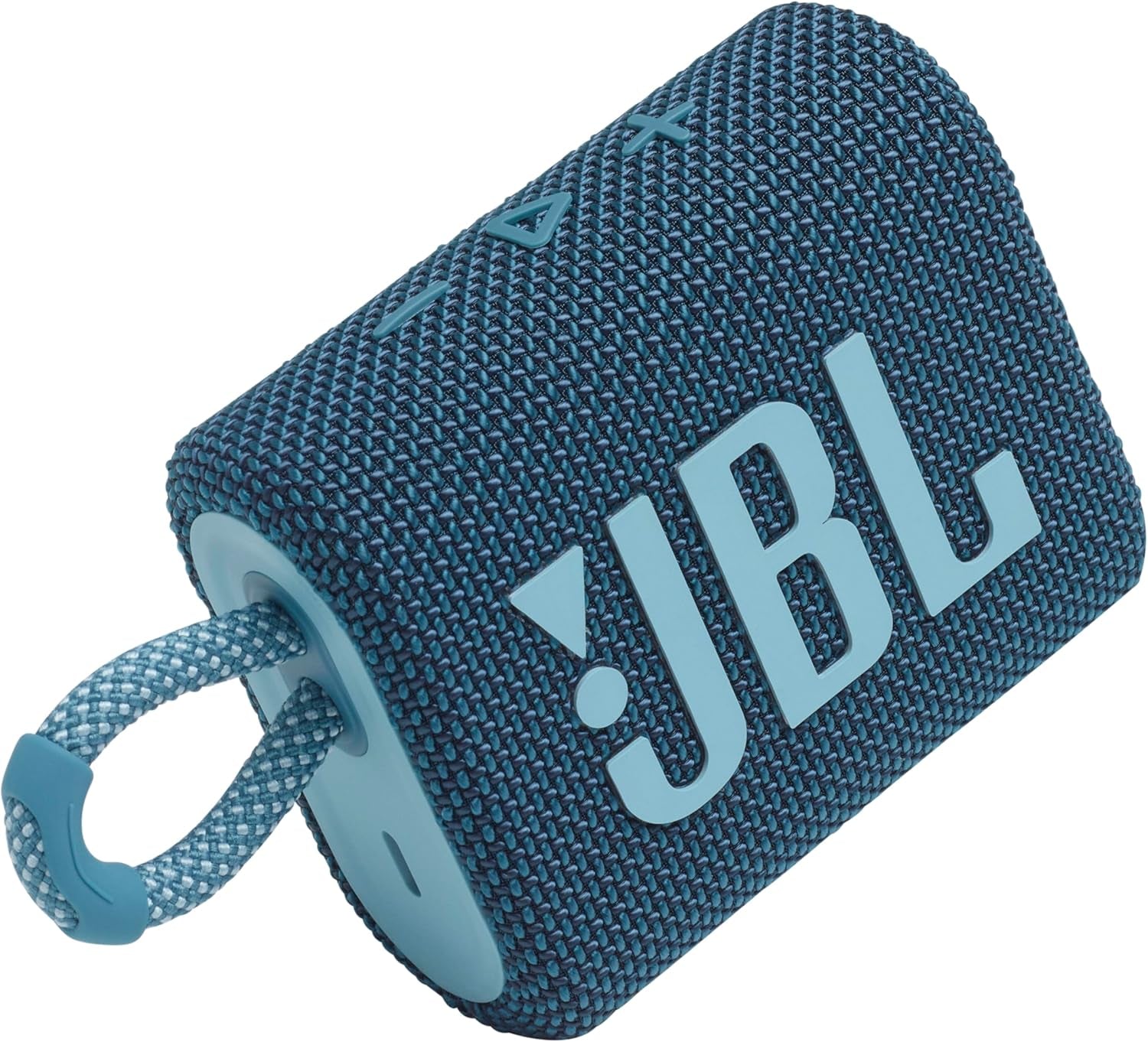 Go 3 - Portable Mini Bluetooth Speaker, Big Audio and Punchy Bass, IP67 Waterproof and Dustproof, 5 Hours of Playtime, Speaker for Home, Outdoor and Travel (Blue)
